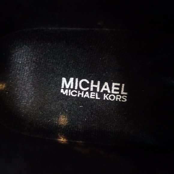 Michael Kors Shiny Black Charm Chelsea Slip On Rain Boot 6-6.5 - Picture 5 of 7